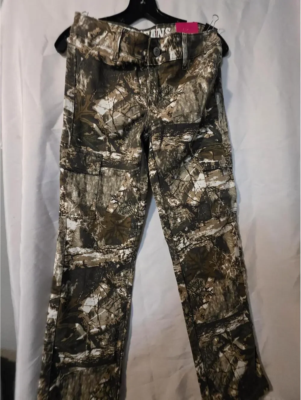 V.I.P. Teen Size 16 Camouflage Cargo Pants